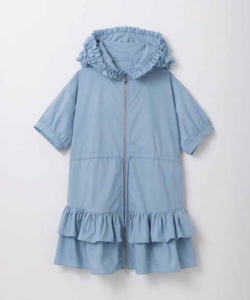 ワイルドギガフリルジップワンピース