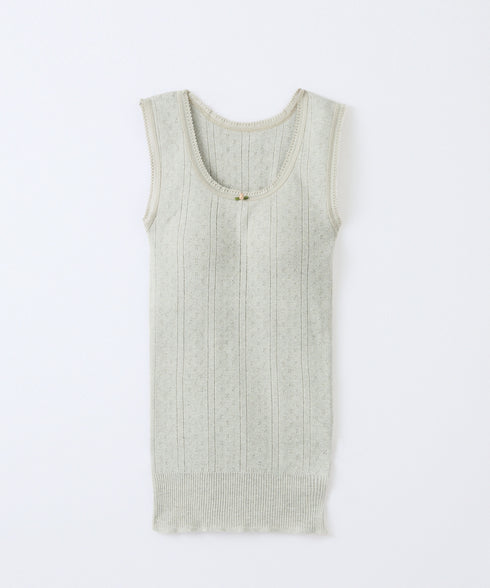 PALM CUP ORGANIC COTTON SLEEVELESS