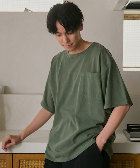 ヘビーウェイトシングルポケットTシャツ