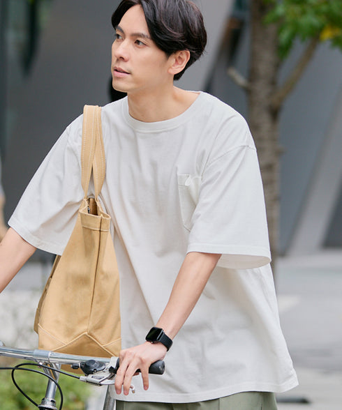 ヘビーウェイトシングルポケットTシャツ