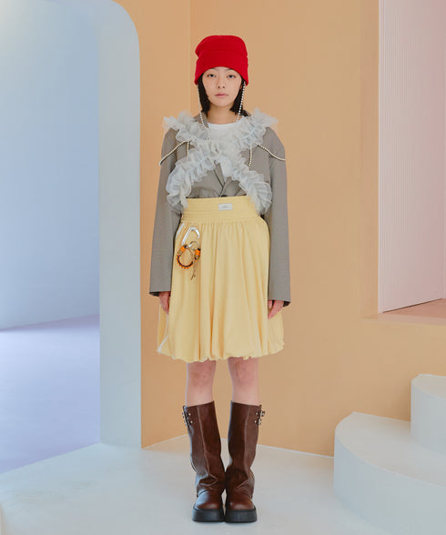 ボクシーバルーンスカート