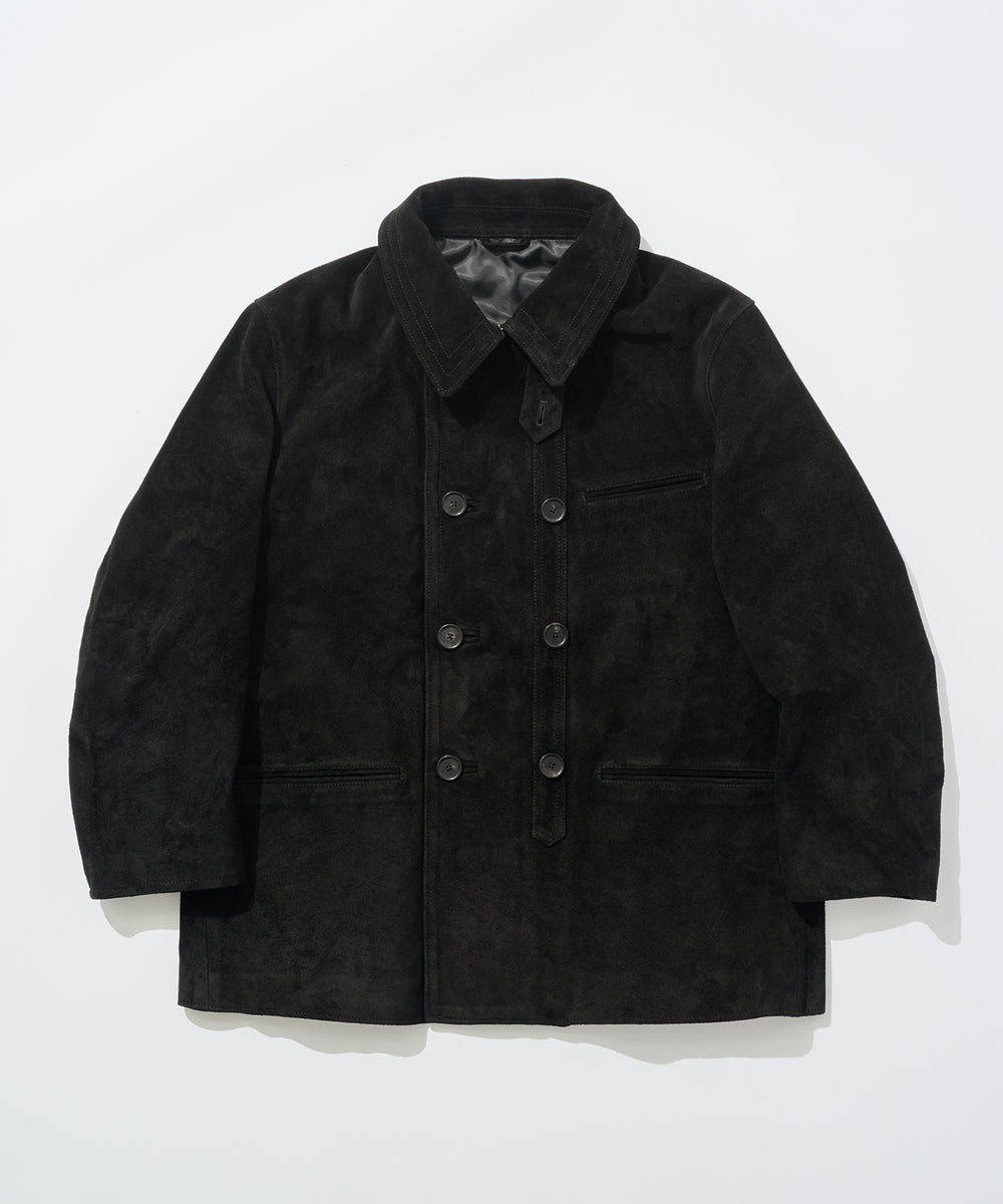 【完売品】コルビジェ double breasted suede jacket Corbusier