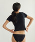 SHEER CREW NECK TEE
