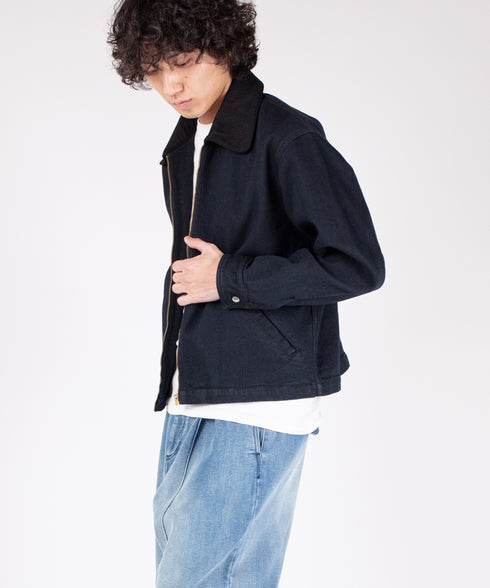 コンフォータブルデニム ジップブルゾン (メンズ)