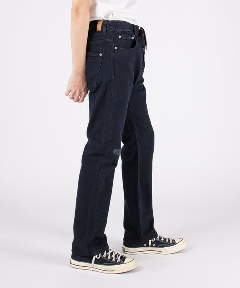 コンフォータブルデニム リペアスリムパンツ(メンズ)