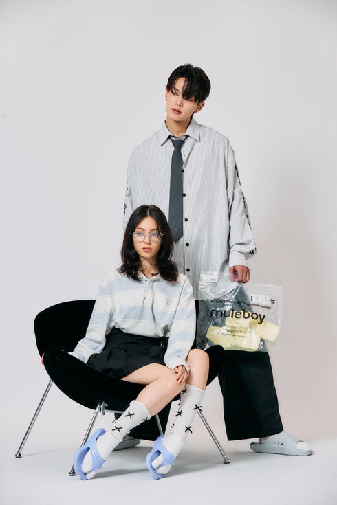 SQUARE X FLIP FLOP(ベビーラベンダー)