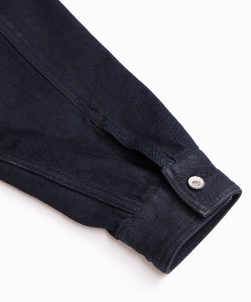 コンフォータブルデニム ジップブルゾン (メンズ)