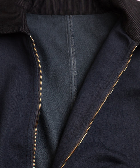 コンフォータブルデニム ジップブルゾン (メンズ)