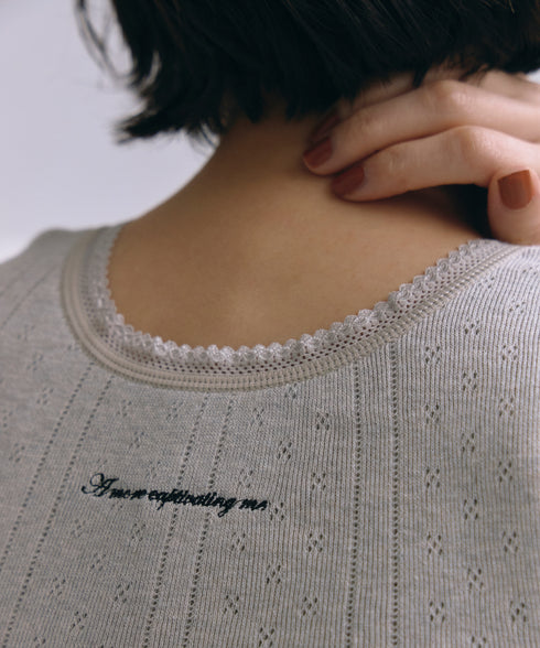 PALM CUP ORGANIC COTTON SLEEVELESS