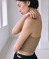 RIB STRAP SHORT TOPS