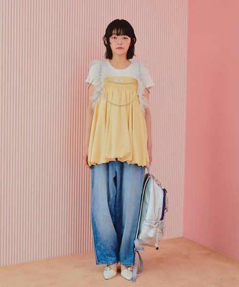 ボクシーバルーンスカート