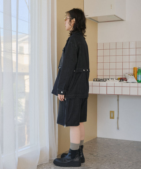 マルチウェイセパレートデニムジャケット