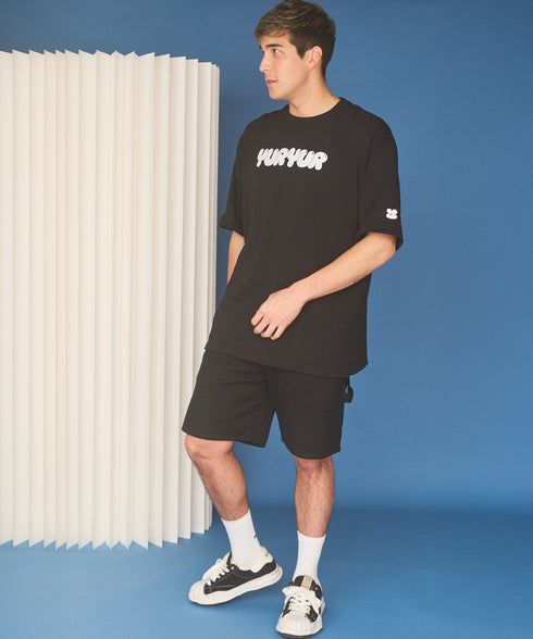 ふっぅにふっぅのTシャツ黒