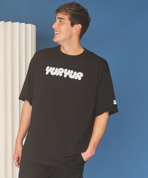 ふっぅにふっぅのTシャツ黒