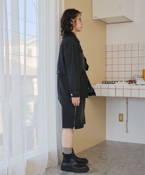 マルチウェイセパレートデニムジャケット