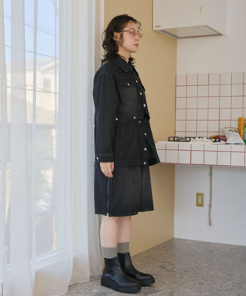 マルチウェイセパレートデニムジャケット