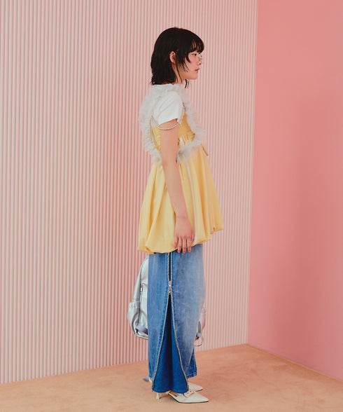 ボクシーバルーンスカート