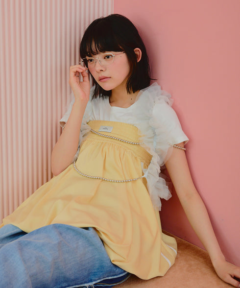 ボクシーバルーンスカート