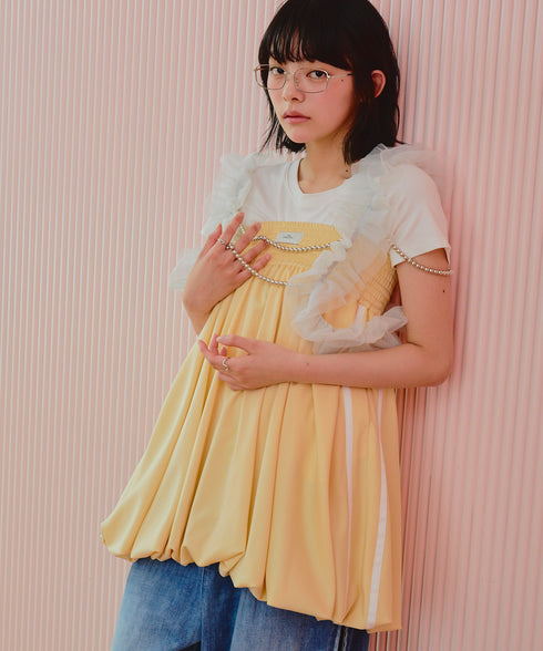 ボクシーバルーンスカート