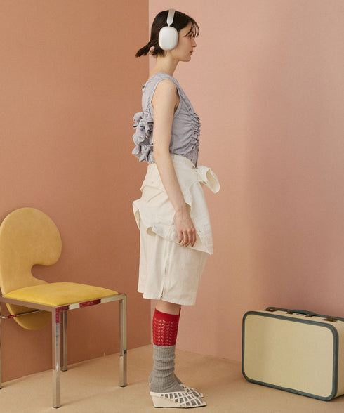 マルチウェイアレンジフリルトップス