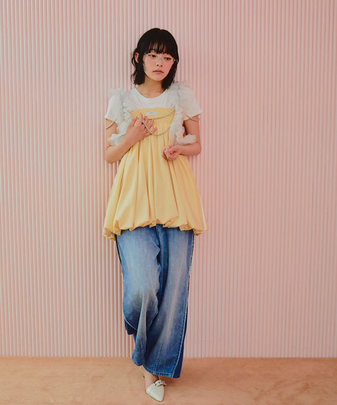 ボクシーバルーンスカート