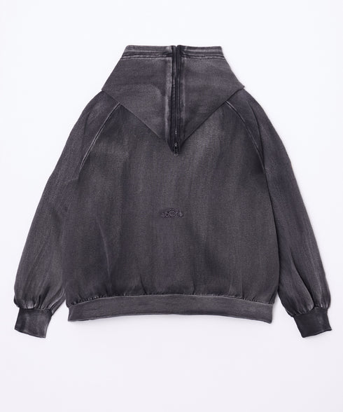 セーラーフードヴィンテージジップパーカー