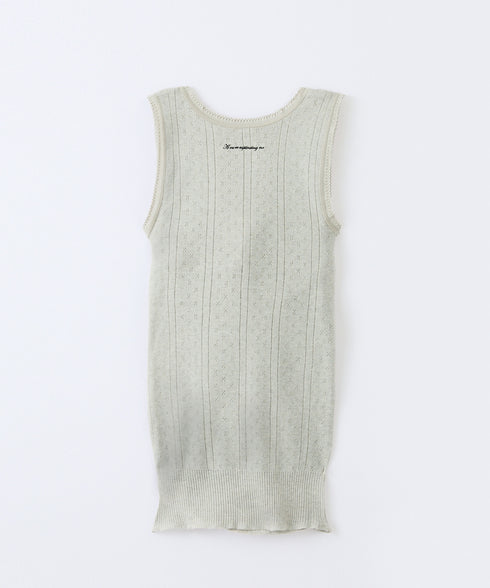 PALM CUP ORGANIC COTTON SLEEVELESS