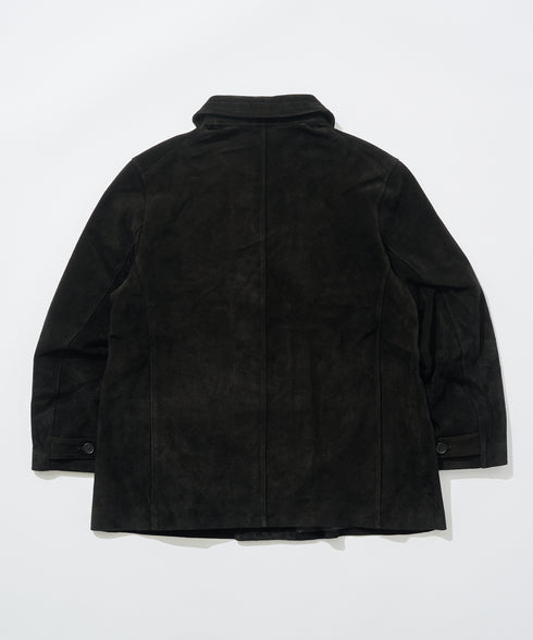 "Corbusier" double breasted suede jacket ideas from Yu-min&Kiuty