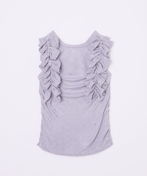 マルチウェイアレンジフリルトップス