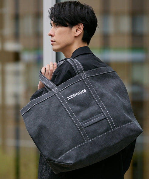 ユーティリティキャンバストートバッグ