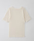 SHEER CREW NECK TEE