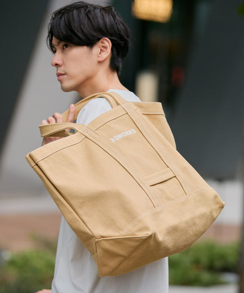 ユーティリティキャンバストートバッグ
