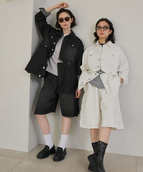 マルチウェイセパレートデニムジャケット