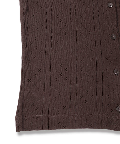 POINTELLE CARDIGAN