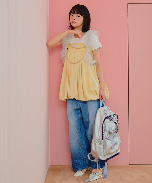 ボクシーバルーンスカート