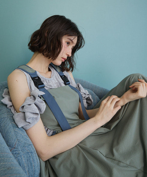 マルチウェイアレンジフリルトップス