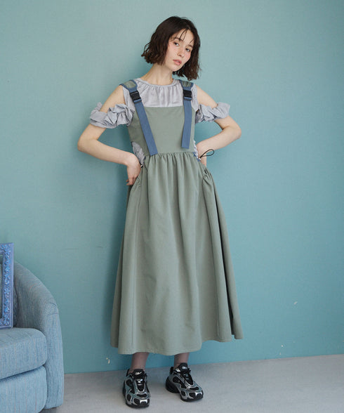 マルチウェイアレンジフリルトップス