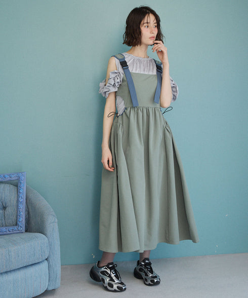 マルチウェイアレンジフリルトップス