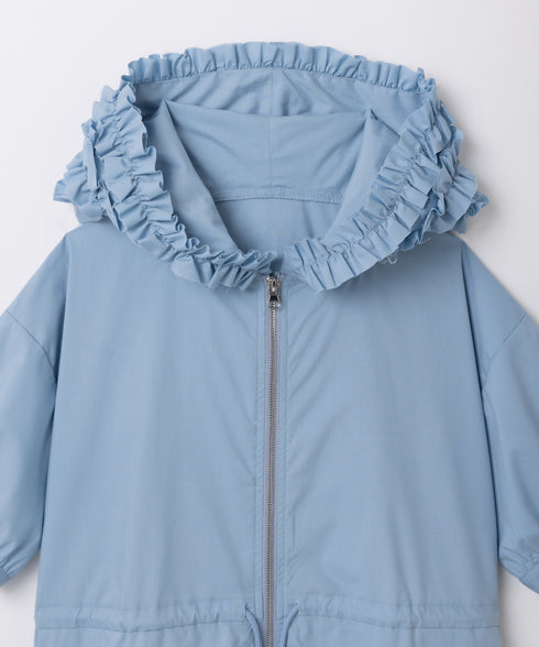 ワイルドギガフリルジップワンピース