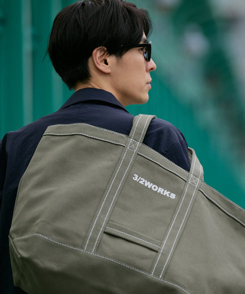 ユーティリティキャンバストートバッグ