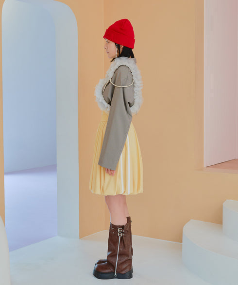 ボクシーバルーンスカート