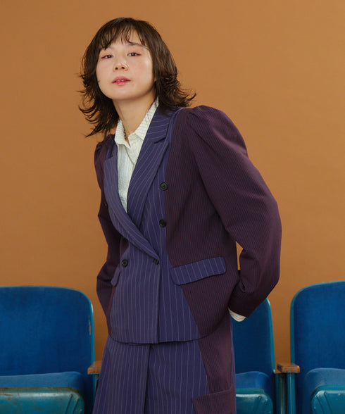 マニッシュエッジストライプジャケット