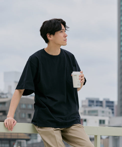 ヘビーウェイトシングルポケットTシャツ