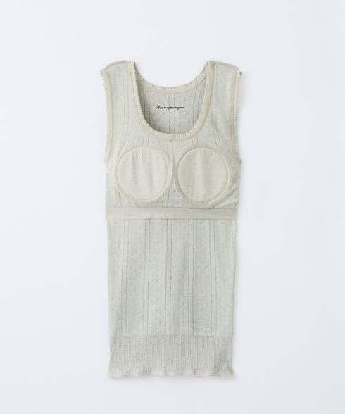 PALM CUP ORGANIC COTTON SLEEVELESS