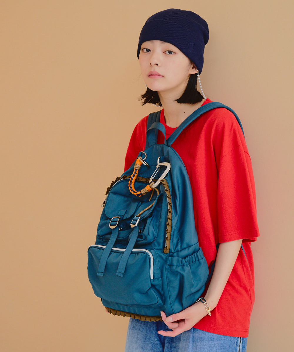 パラコードプリーツバックパック – Re:Circulet