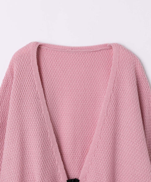 リラックスドローコードジップカーディガン