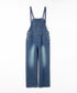 コンフォータブルデニム スリムオーバーオール