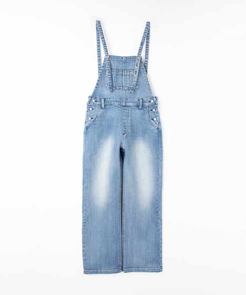 コンフォータブルデニム スリムオーバーオール