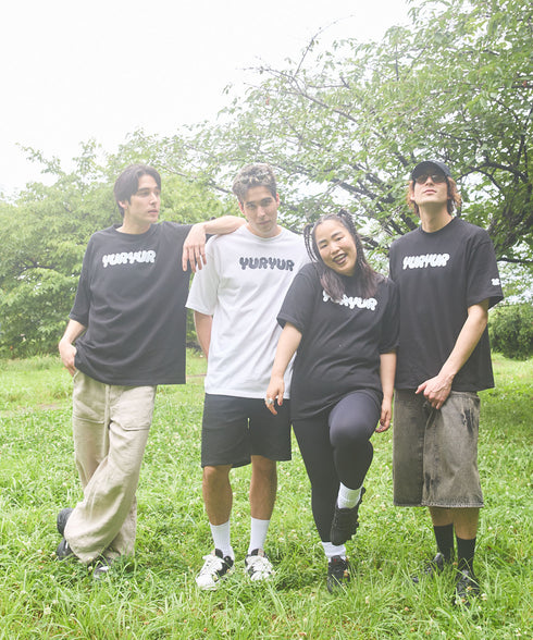 ふっぅにふっぅのTシャツ黒