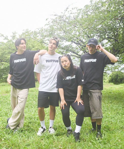 ふっぅにふっぅのTシャツ黒